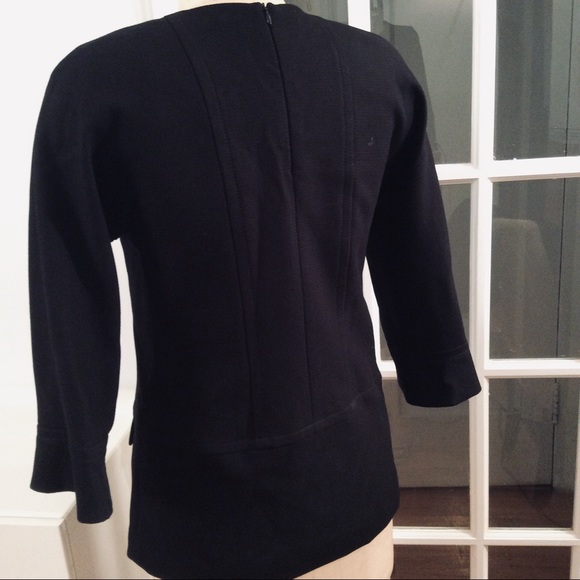 LONGCHAMPS Scoop Neck Tunic - Picture 4 of 5